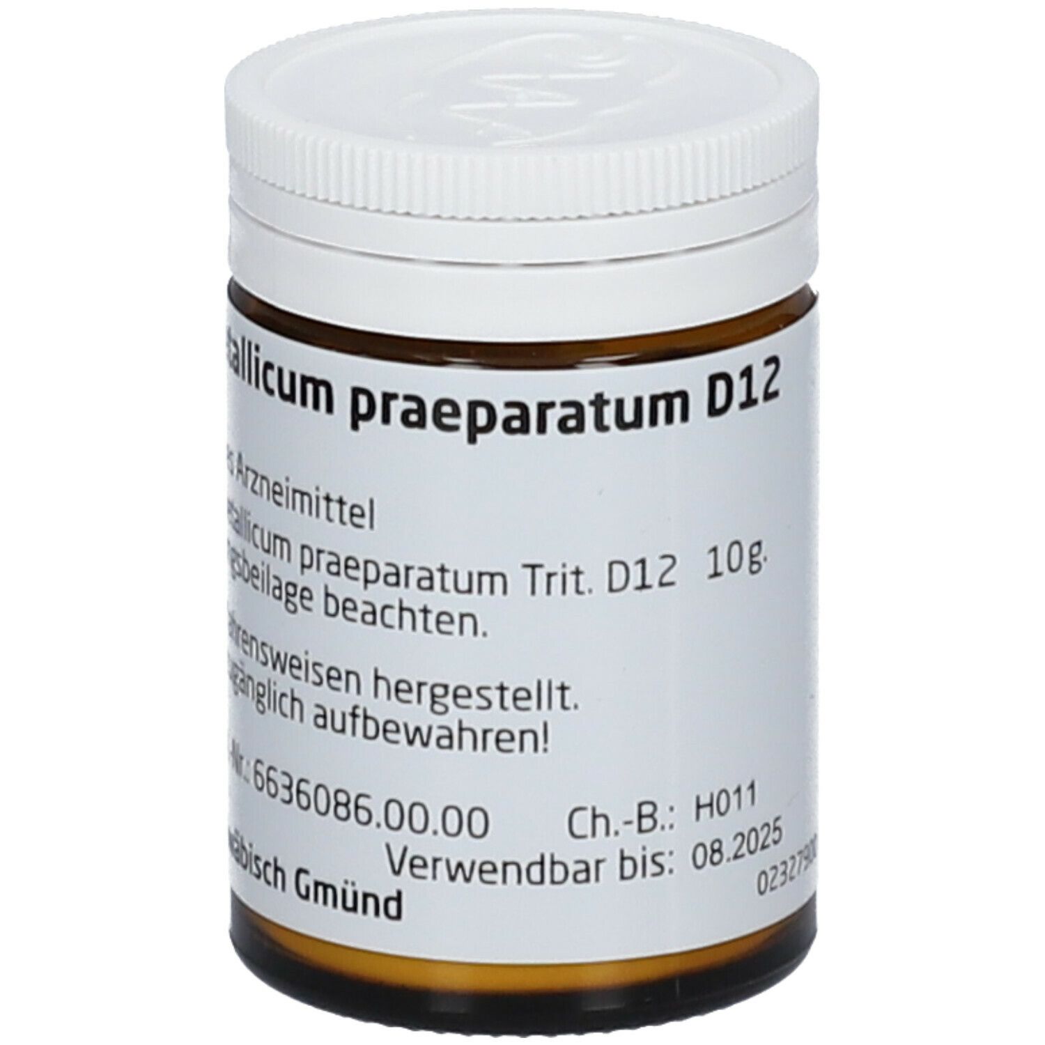 Stannum Met. Praeparat. D12 Trituration