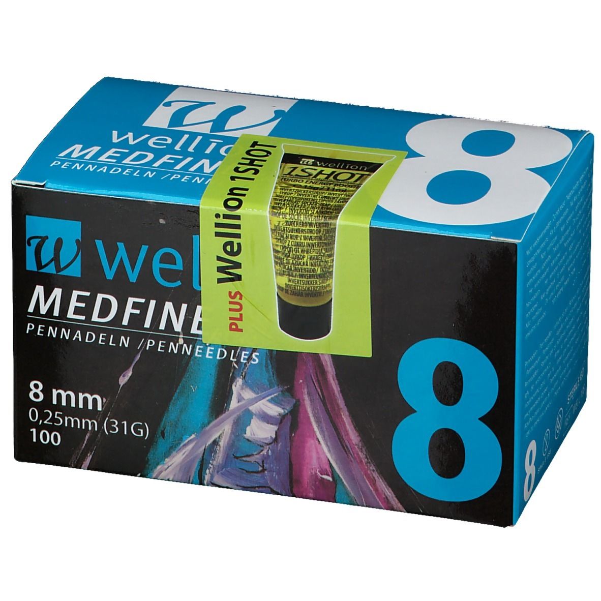 WELLION MEDFINE plus Pen-Nadeln 8 mm