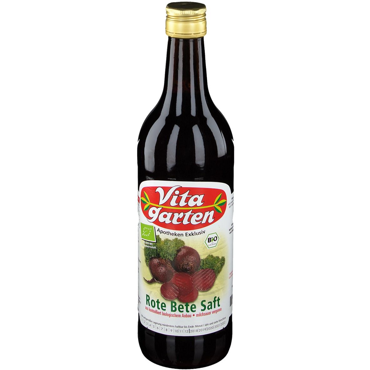 Vitagarten Rote-Bete-Saft, biologisch