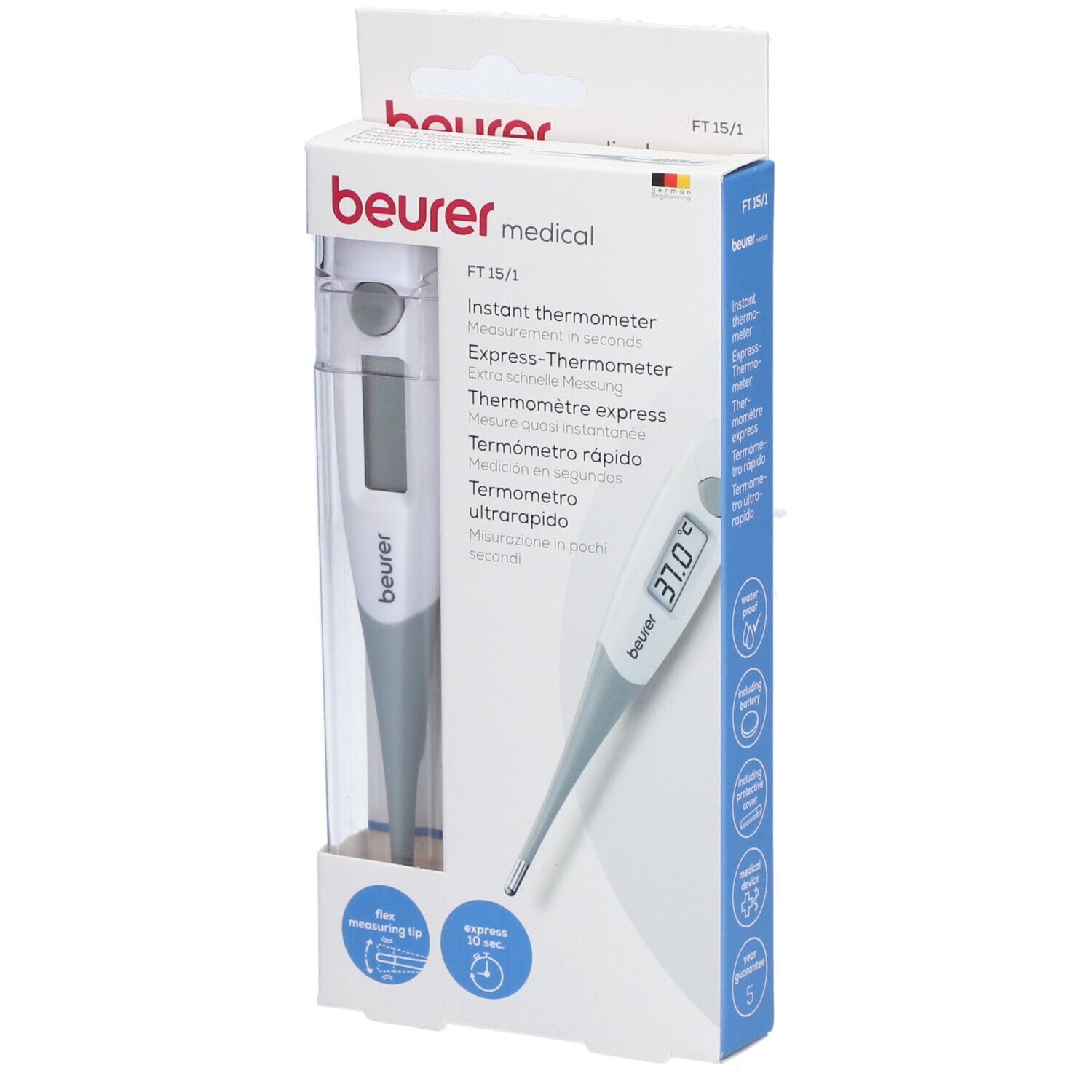 beurer Express Thermometer - Extra schnelle Messung