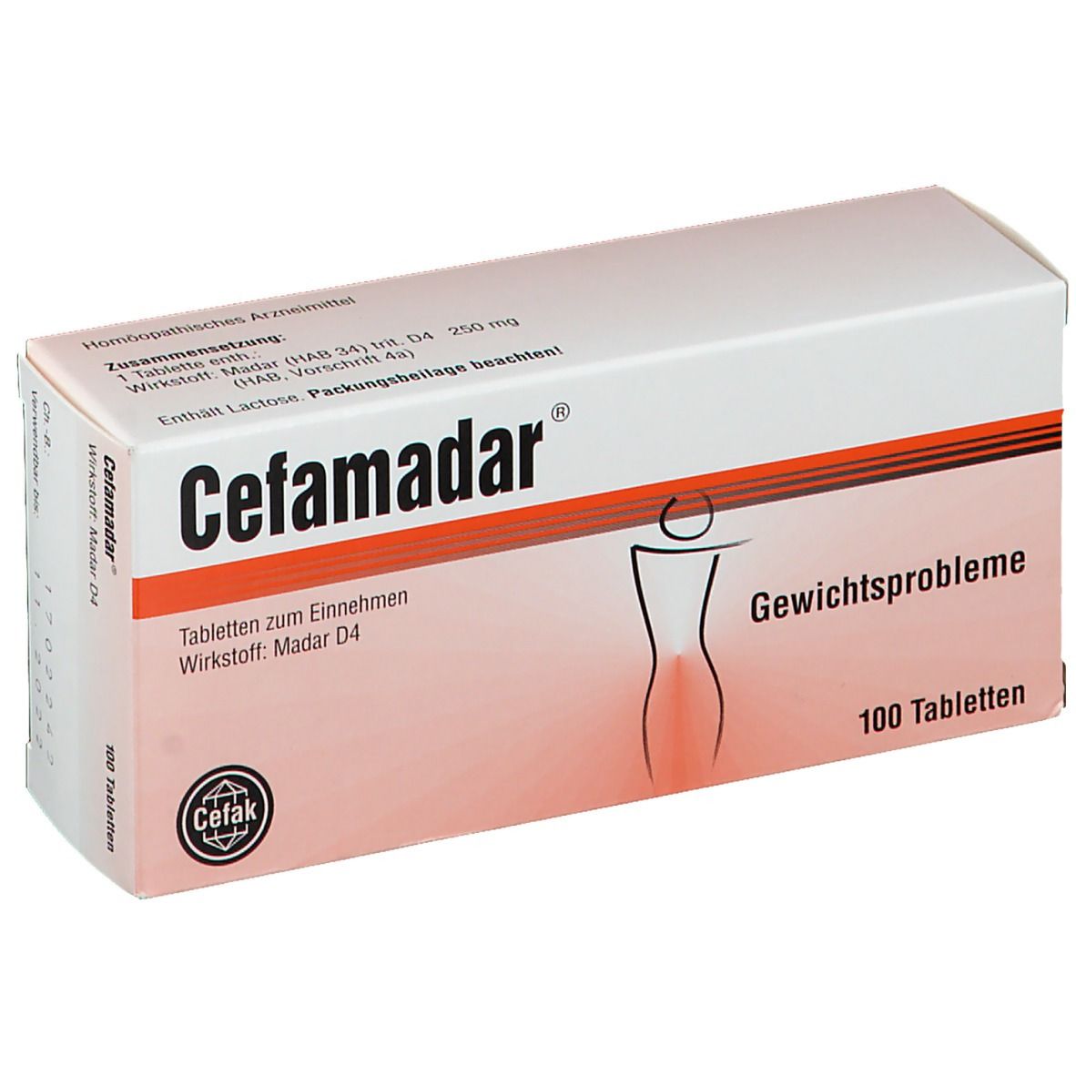 Cefamadar® 100 St - Shop Apotheke