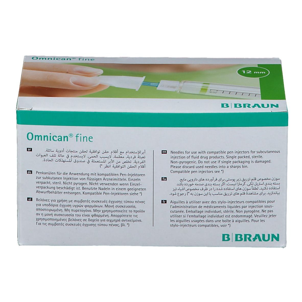 Omnican® fine Penkanüle 29G 0,33 x 12mm