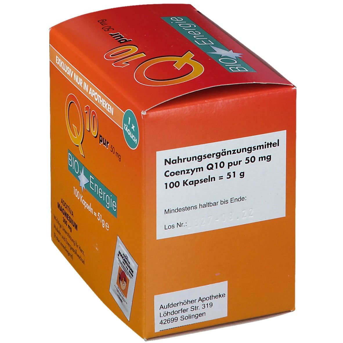  BIO Energie Q10 pur 50mg