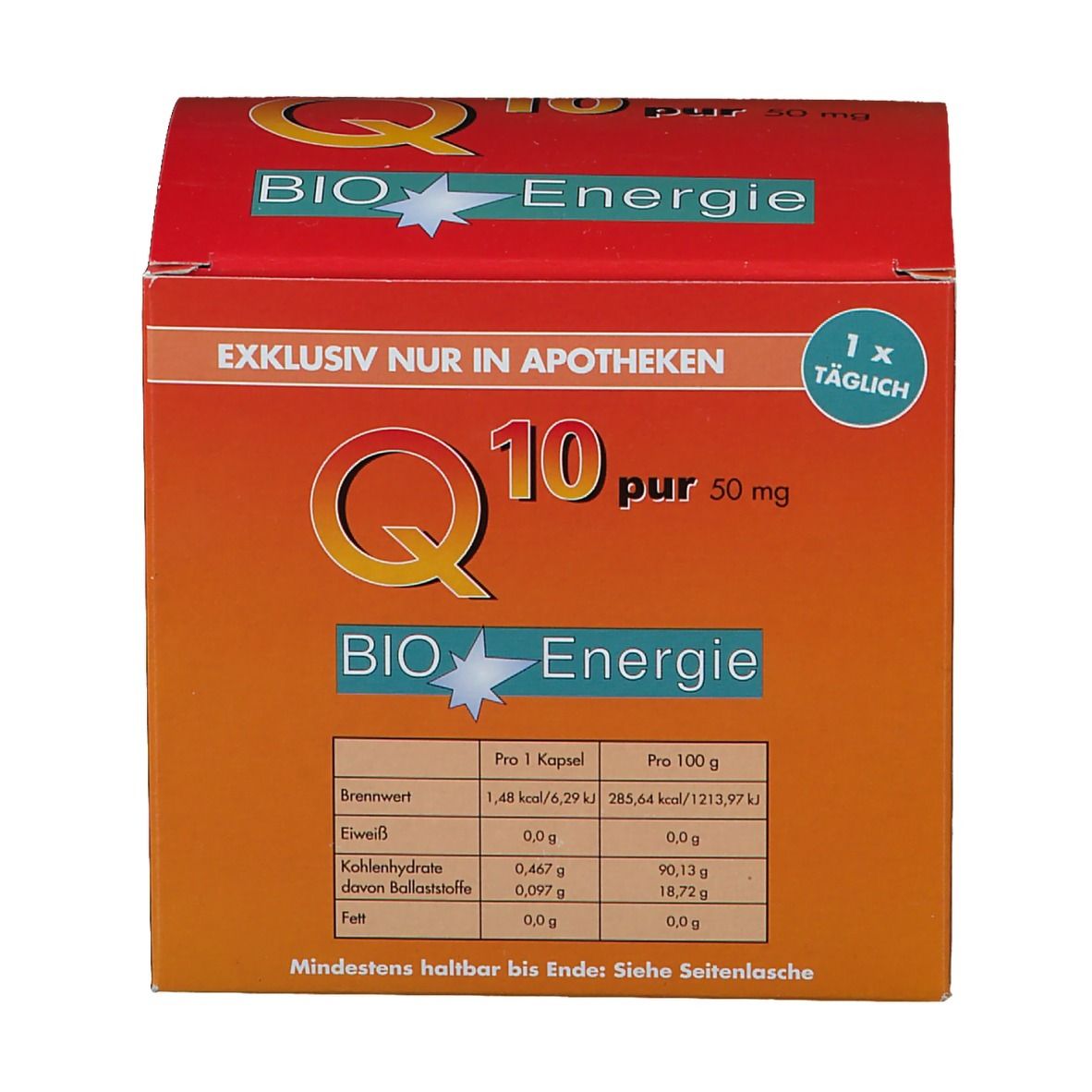  BIO Energie Q10 pur 50mg