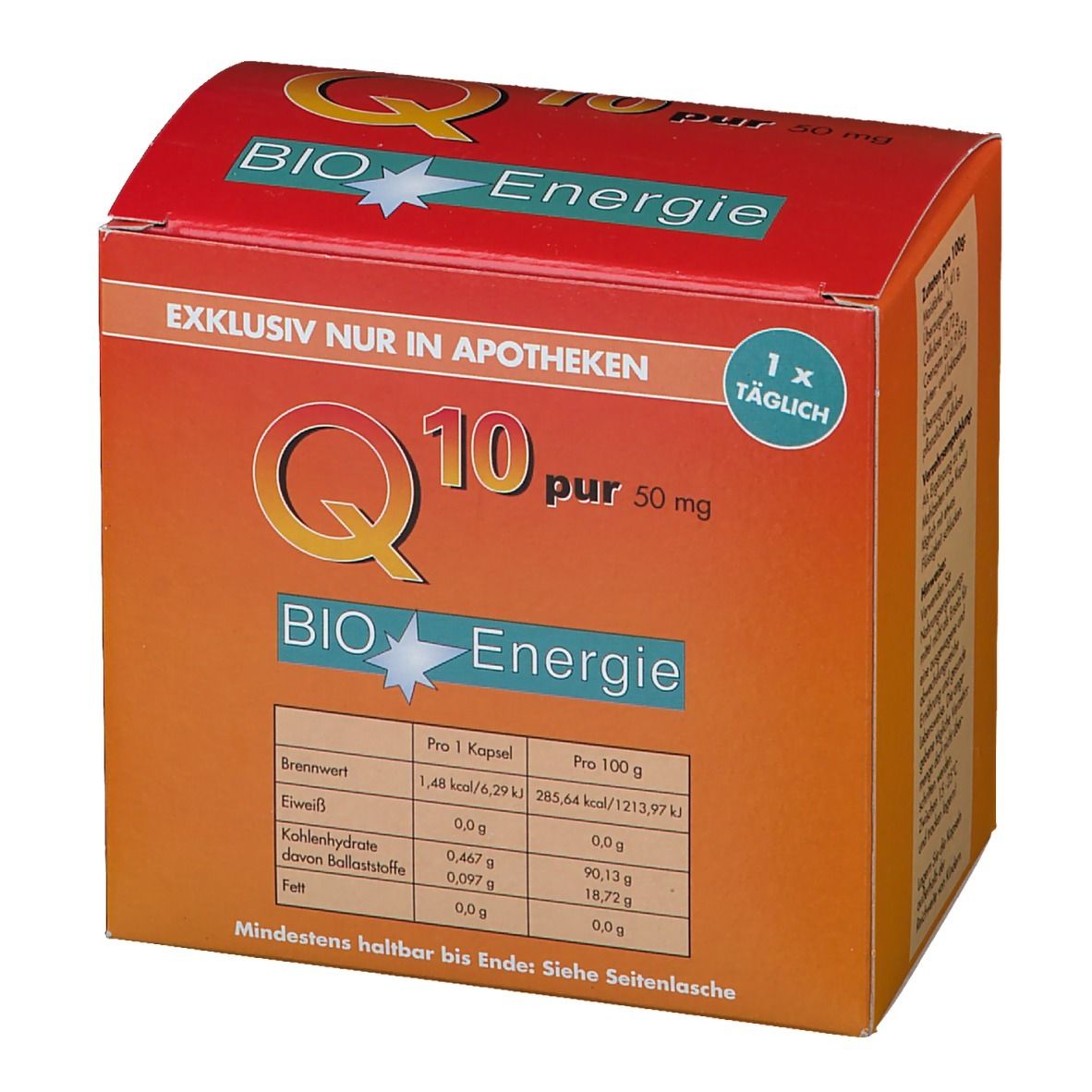  BIO Energie Q10 pur 50mg