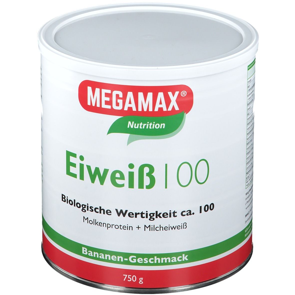 MEGAMAX® Nutrition Eiweiß 100 Bananen-Geschmack