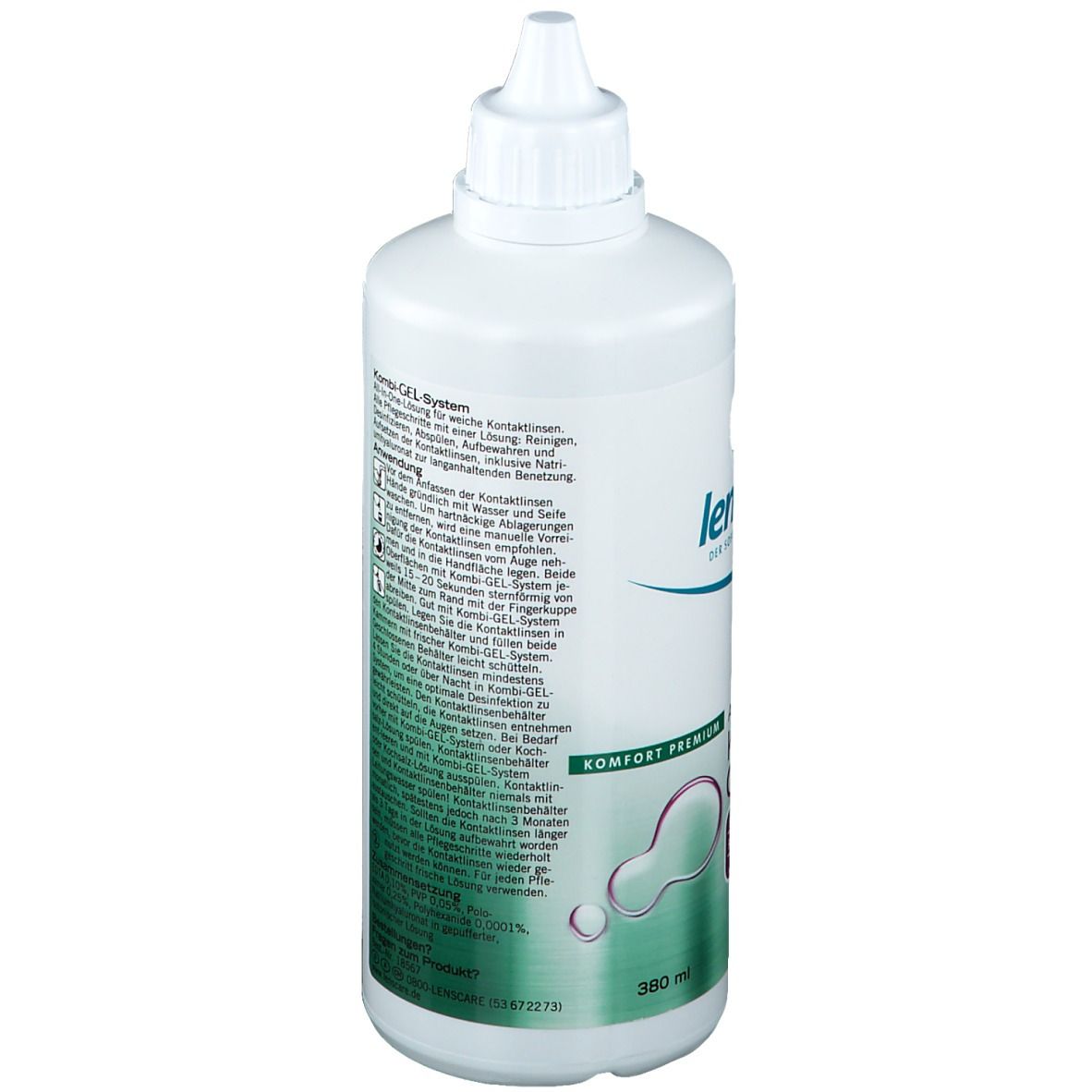 Lenscare Kombi Gel System Lösung