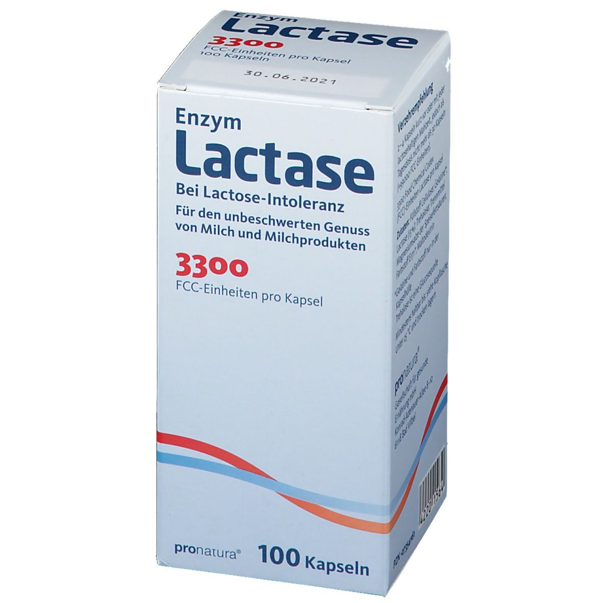 Enzym Lactase 3300 FCC Kapseln