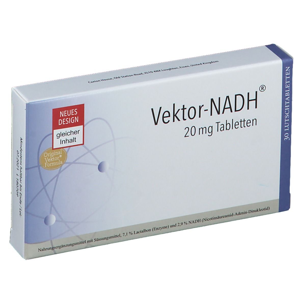 Vektor NADH® 20 mg Lutschtabletten