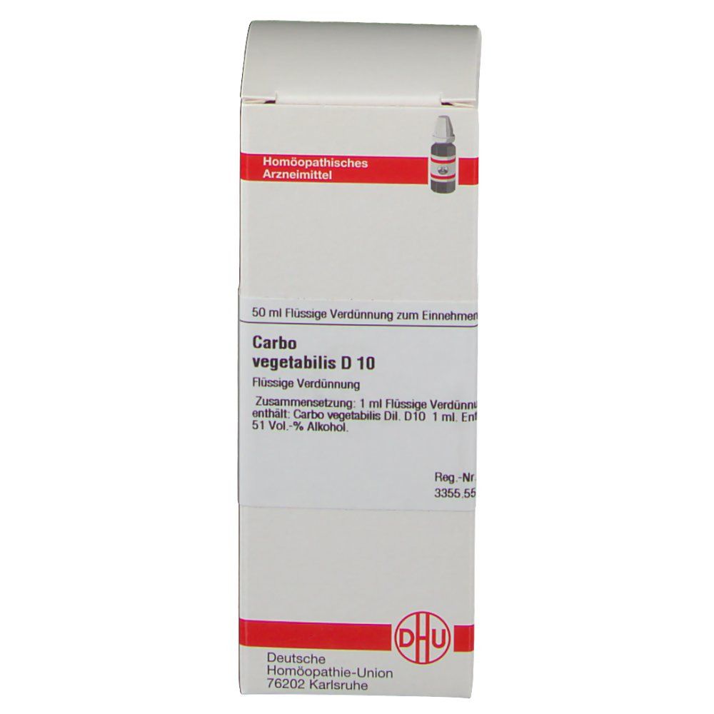 DHU Carbo Vegetabilis D10