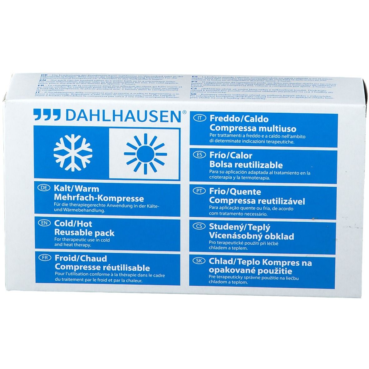 Dahlhausen® Kalt-Warm Kompresse 7,5 x 35 cm