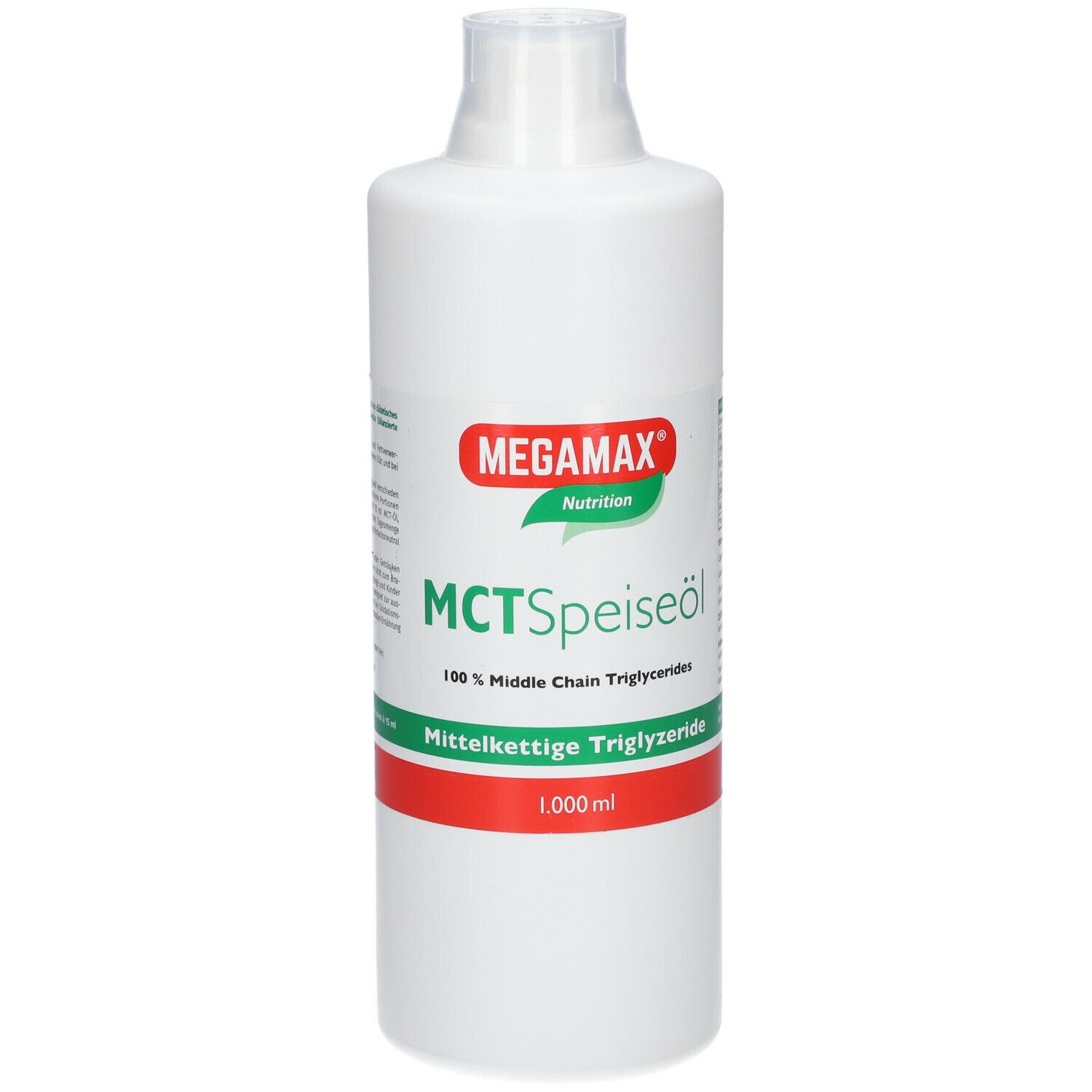 MEGAMAX® Natrition MCT Speiseöl mittelkettige Triglyzeride