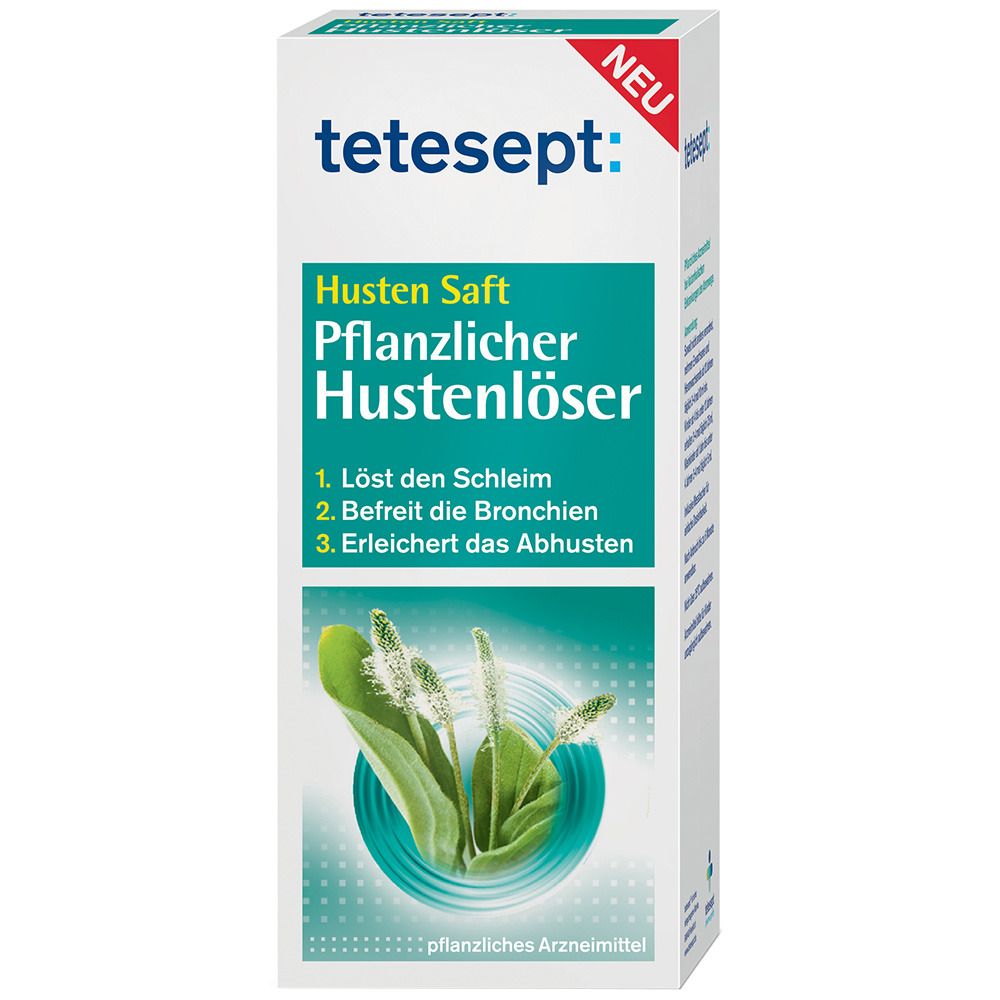 tetesept® Husten Saft Pflanzlicher Hustenlöser