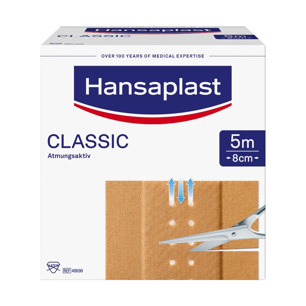 Hansaplast® Classic 5 m x 8 cm