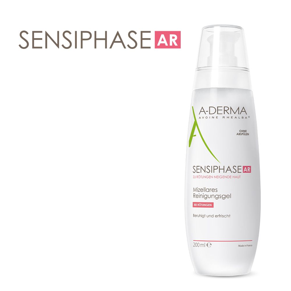 A-Derma SENSIPHASE A.R. Mizellares Reinigungsgel
