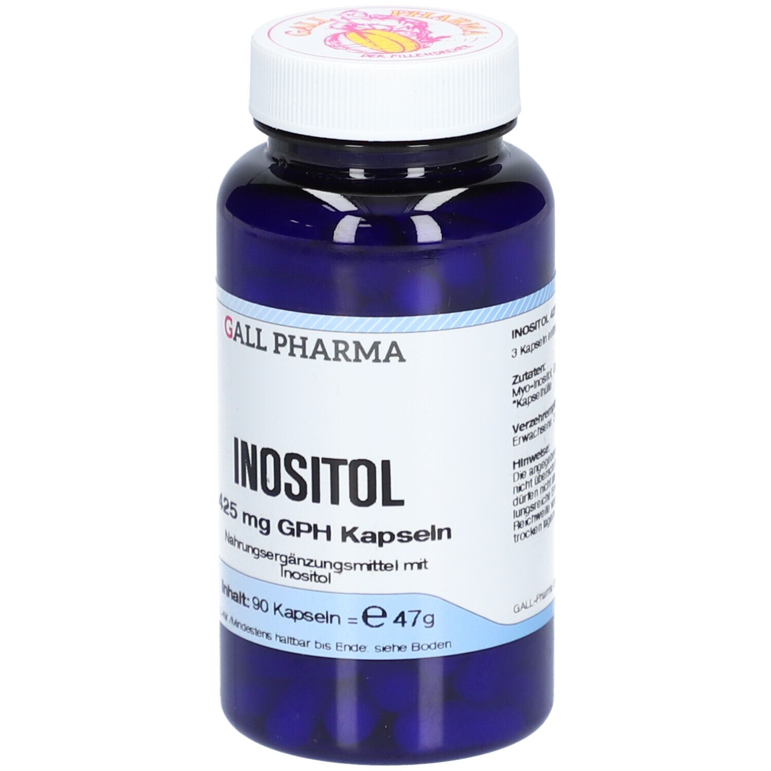 GALL PHARMA Inositol 425 mg GPH Kapseln