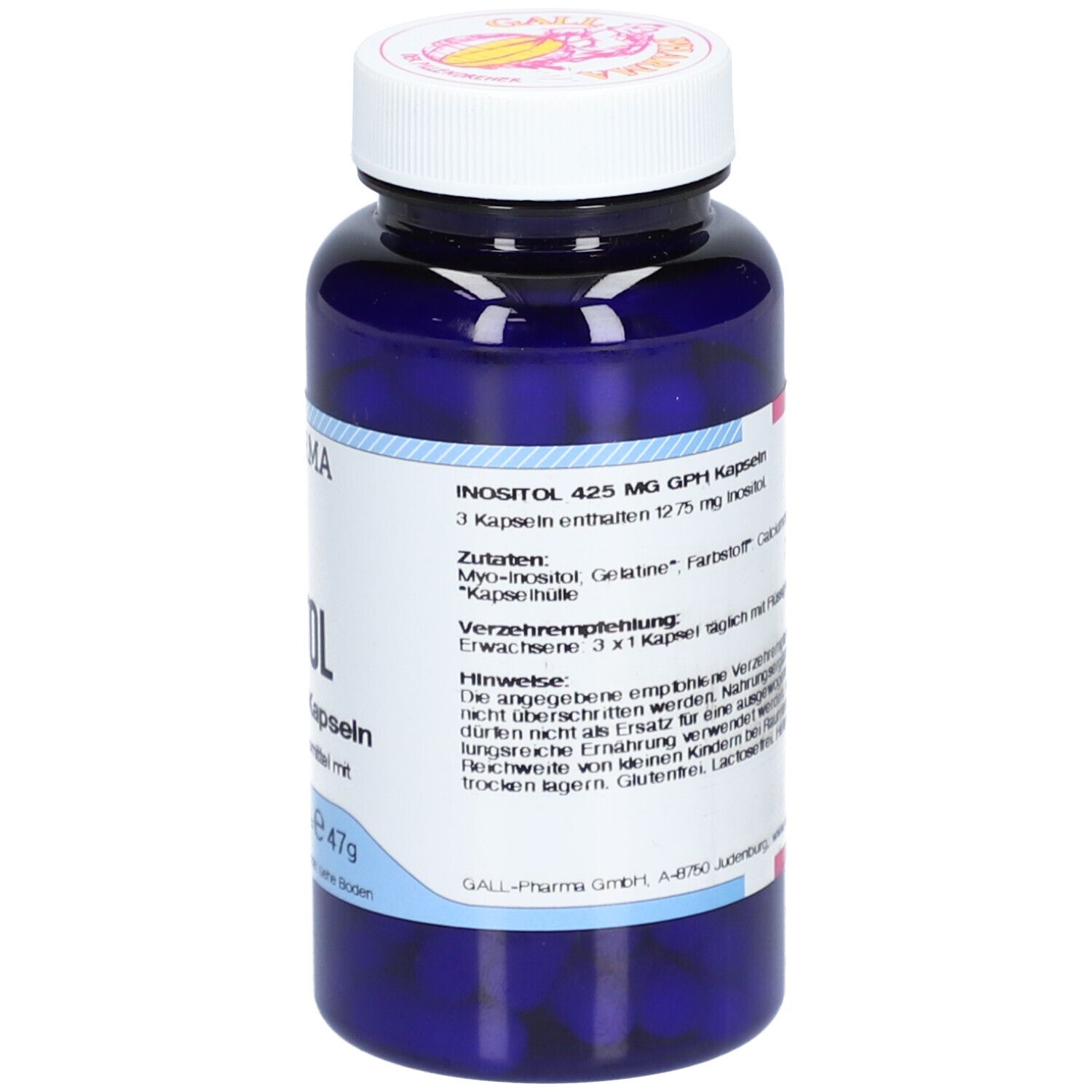 GALL PHARMA Inositol 425 mg GPH Kapseln