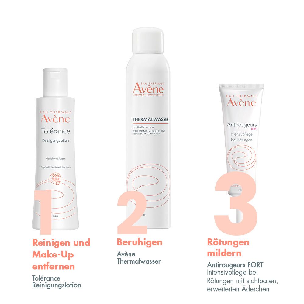 Avène Antirougeurs Fort Intensivpflege Creme 30ml reduziert Rötungen sichtbar