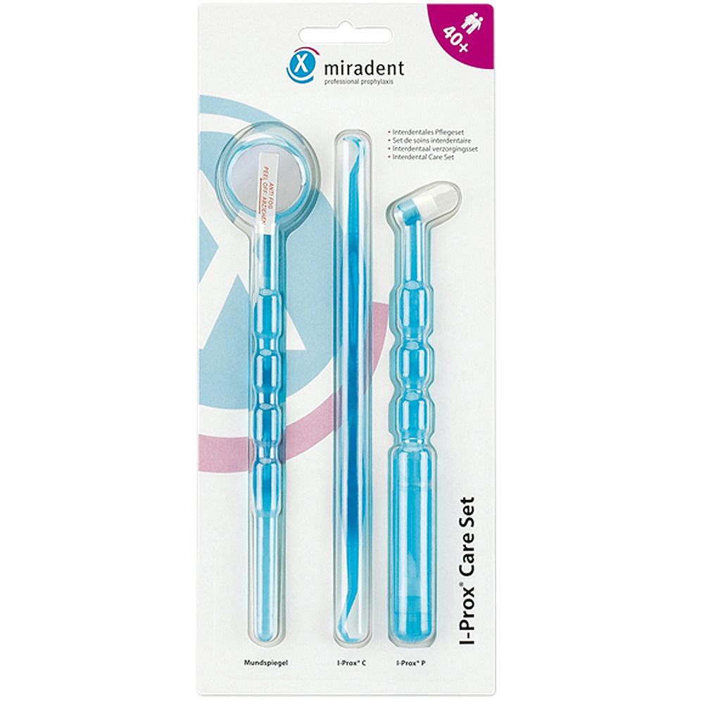 miradent I-Prox® Care Set blau transparent