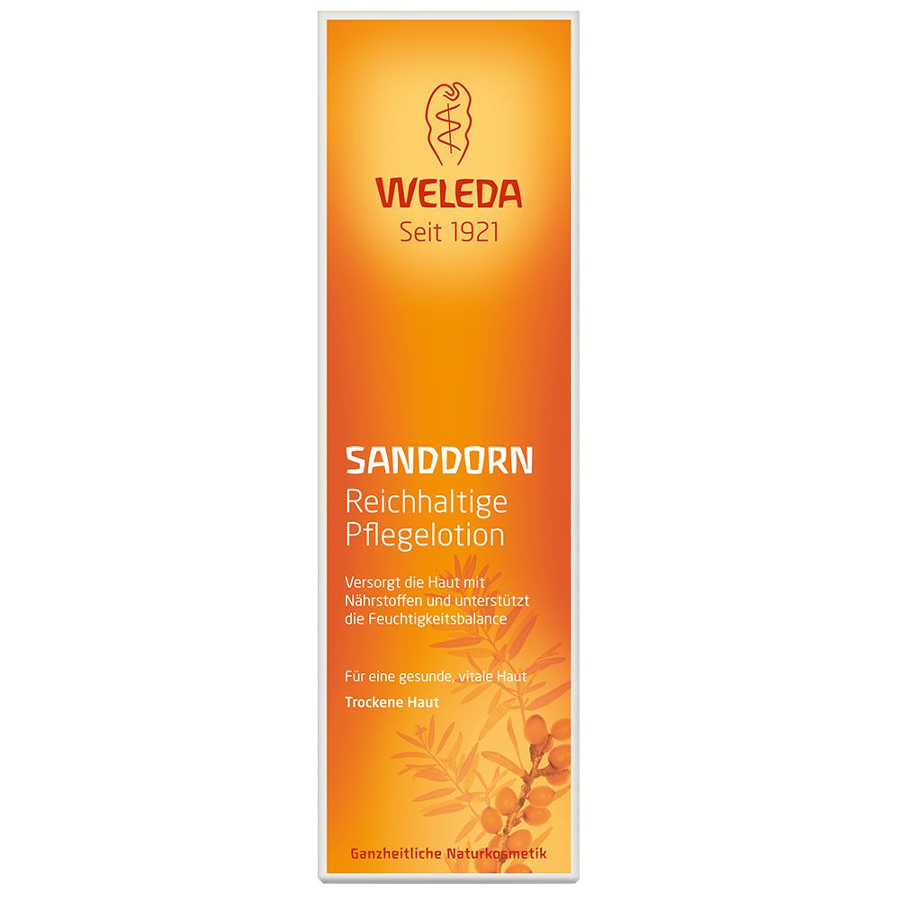 Weleda Sanddorn Reichhaltige Pflegelotion