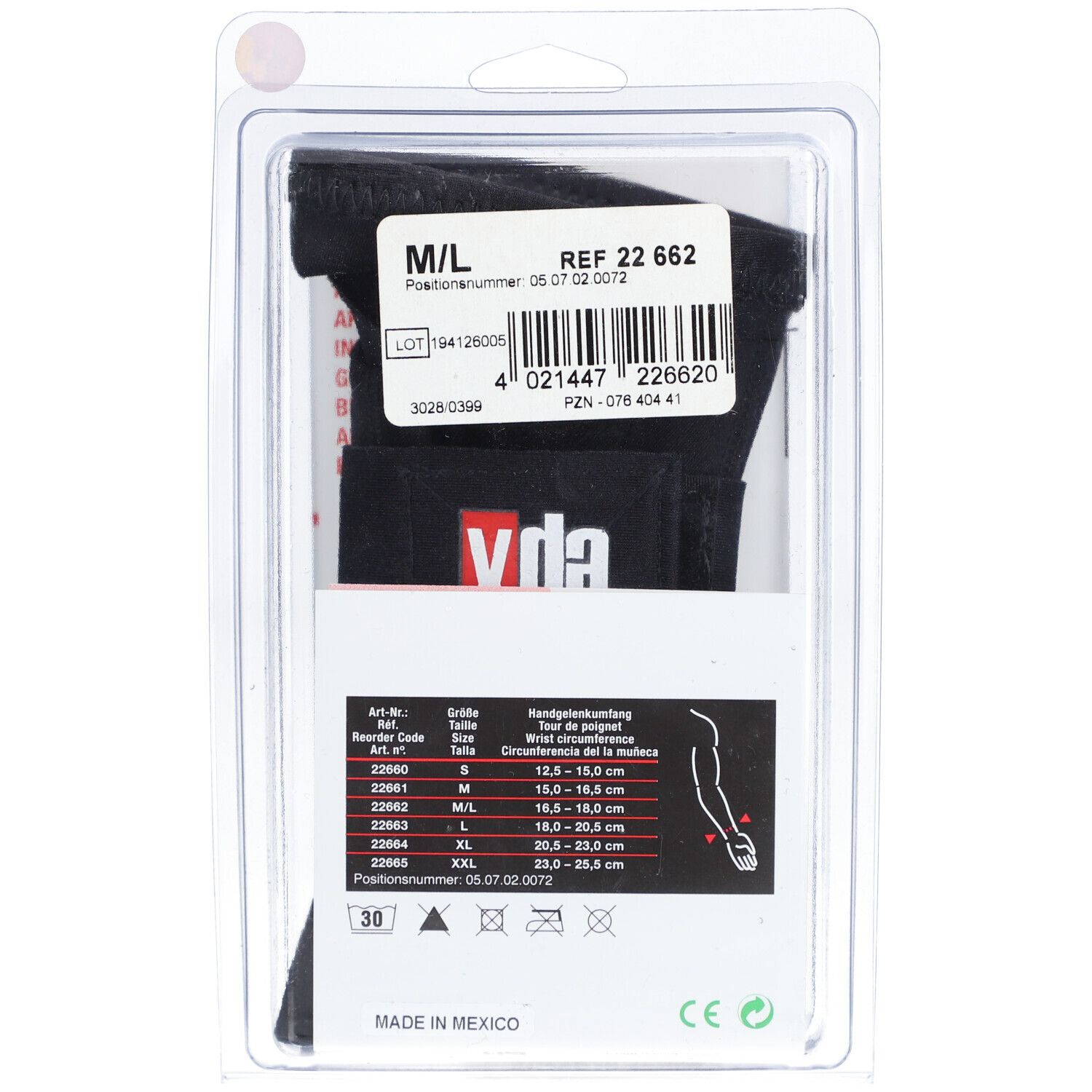 epX® Wrist Dynamic Gr. M/L