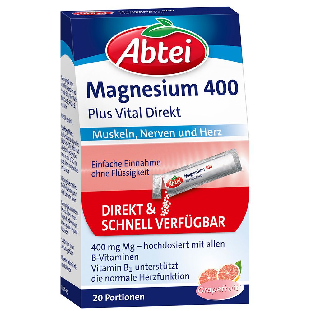 Abtei Magnesium 400 Plus Vital Direkt