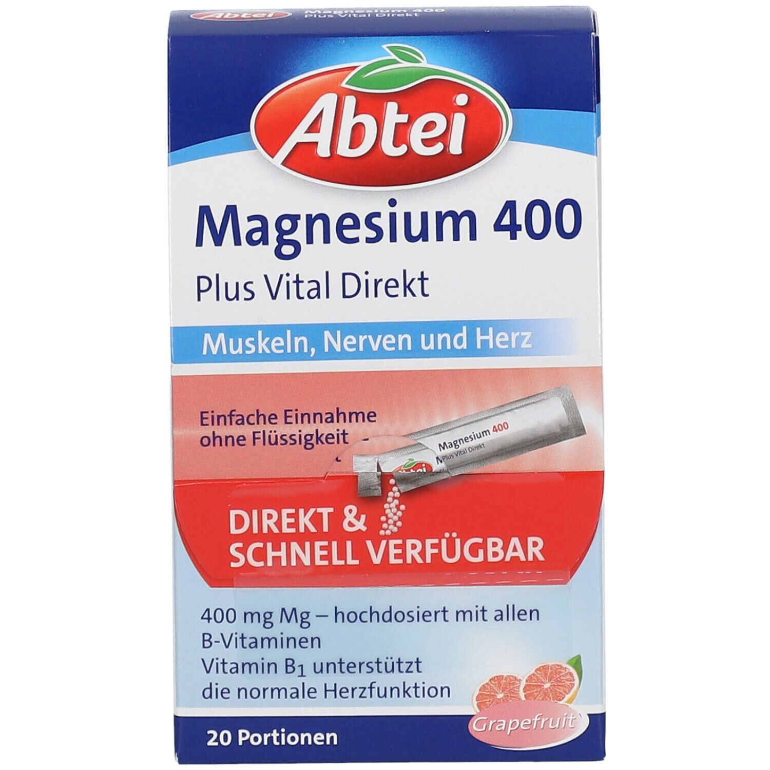 Abtei Magnesium 400 Plus Vital Direkt
