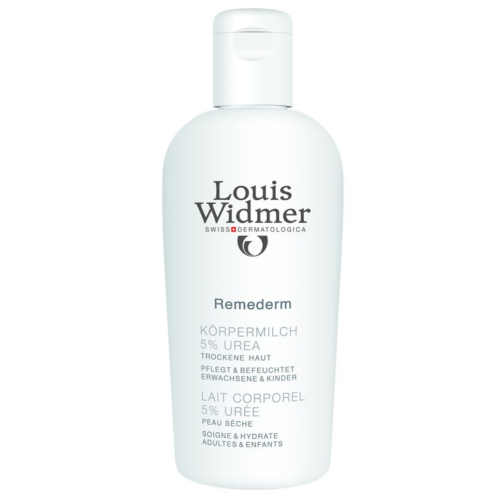 Louis Widmer Remederm Körpermilch 5% Urea unparfümiert