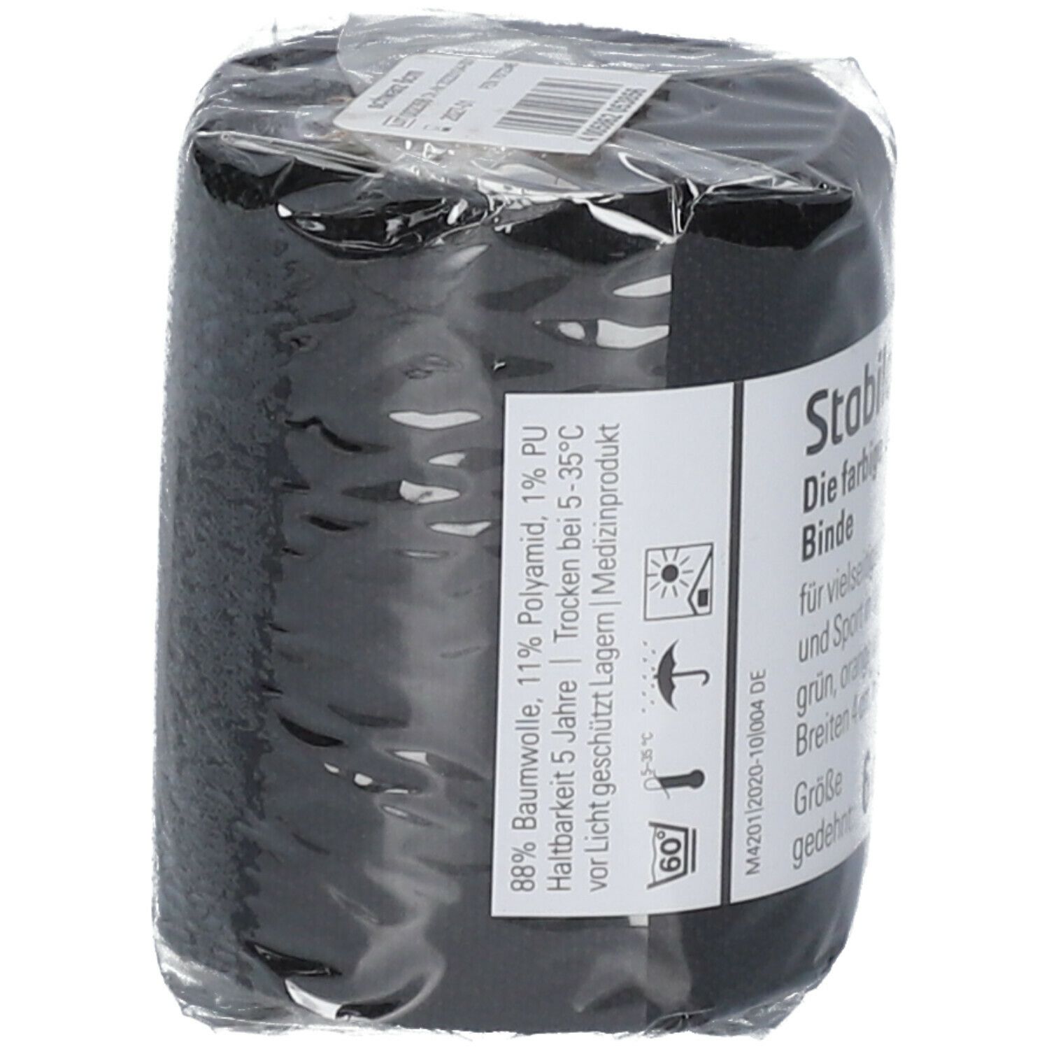 BORT StabiloColor® Binde 6 cm schwarz