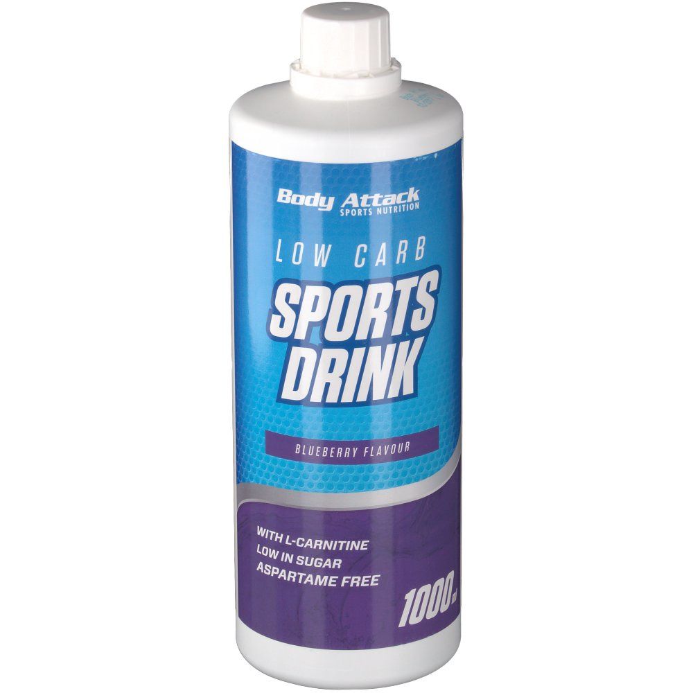 Body Attack Low Carb Sports Drink Blueberry