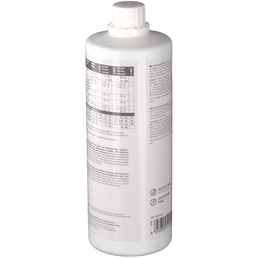 Body Attack Low Carb Sports Drink Blueberry