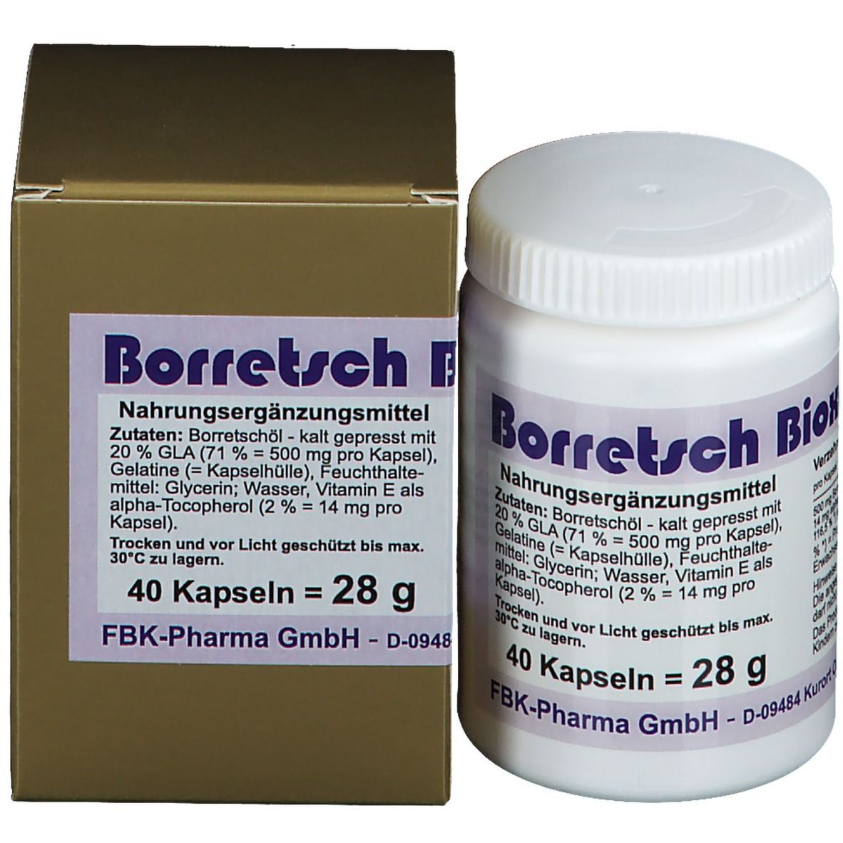 Bioxera® Borretsch 500