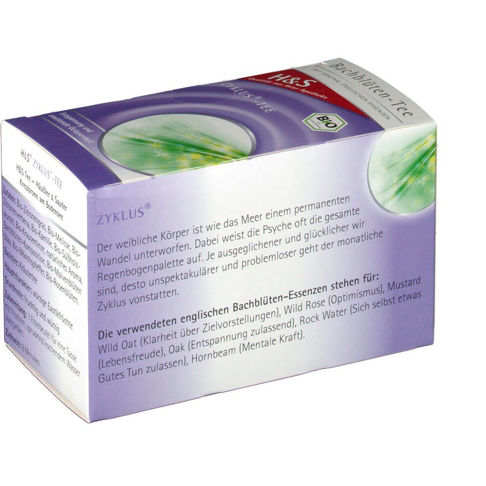 H&S Bio Bachblüten Zyklus-Tee Nr. 86