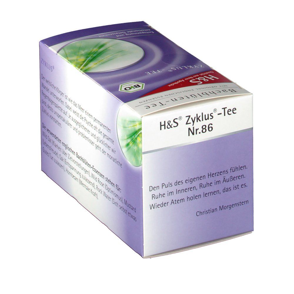 H&S Bio Bachblüten Zyklus-Tee Nr. 86