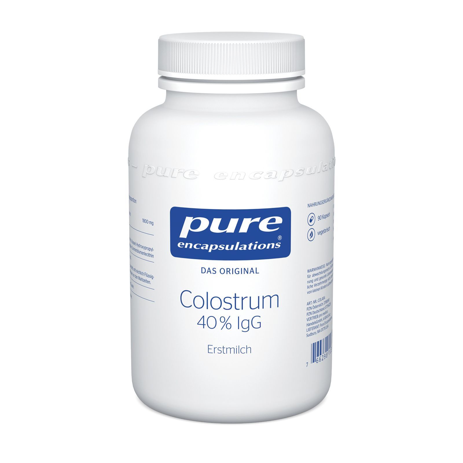 pure encapsulations® Colostrum 40% IgG