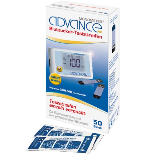 Advance Monometer® Blutzucker-Teststreifen GDH single