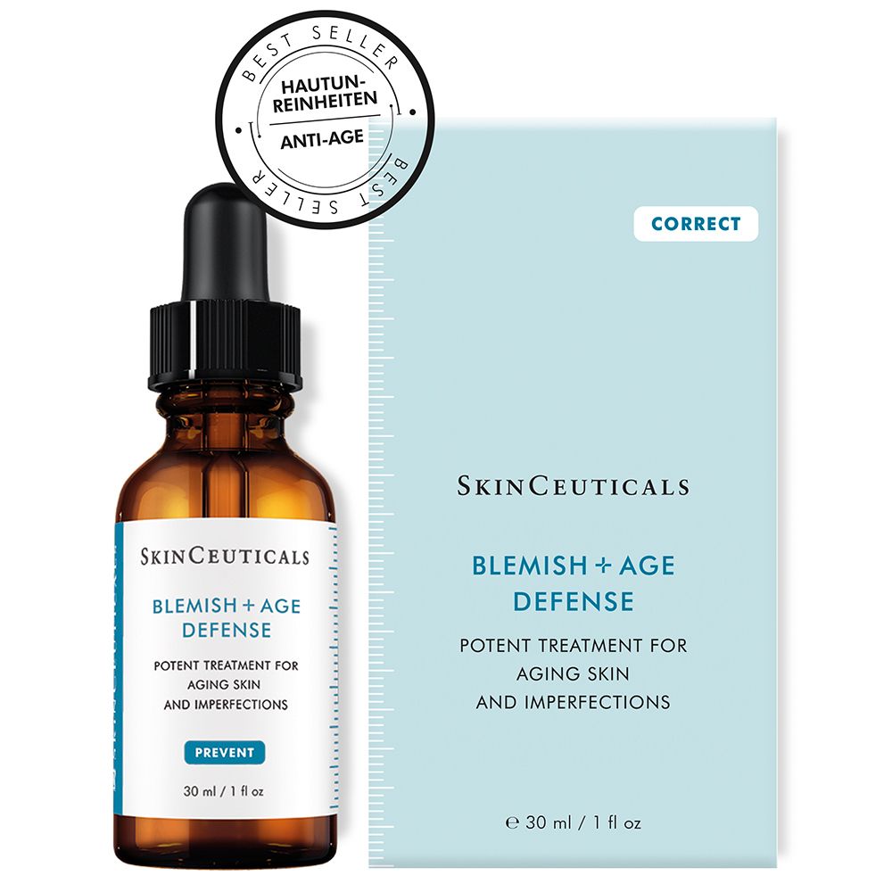 SkinCeuticals BLEMISH + AGE DEFENSE, Serum für unreine und zu Akne neigende Haut mit Anti-Age-Effekt