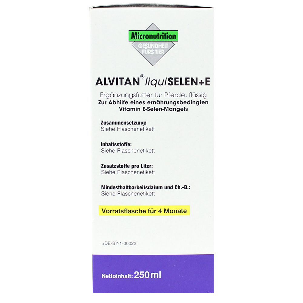 Alvitan® liquiSelen + E