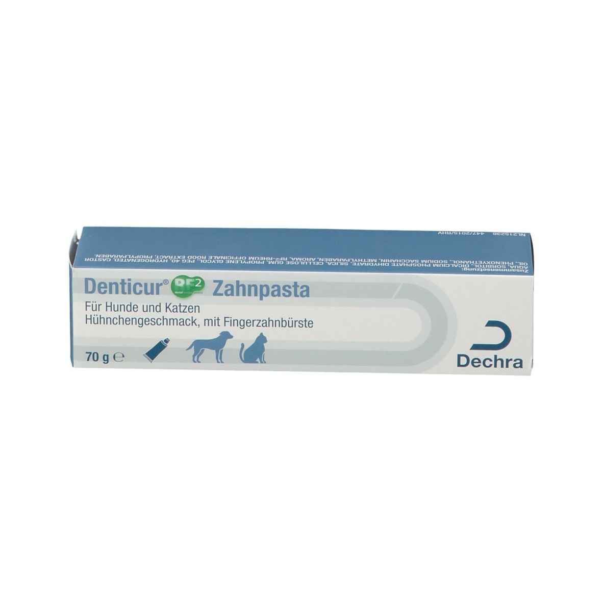 Denticur® RF2 Zahnpasta mit Fingerzahnbürste