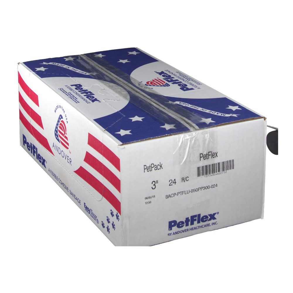 PetFlex Binden Tierprint 7,5cm