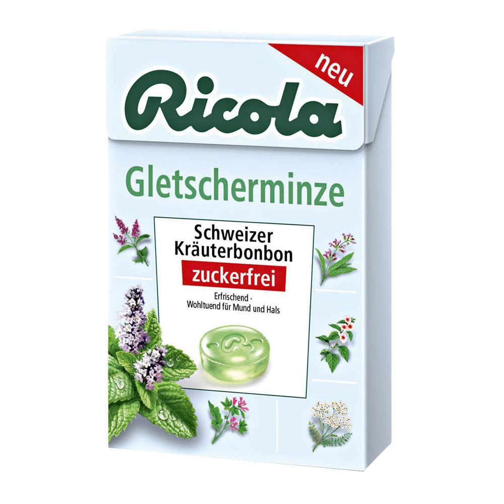 Beigabe Ricola® Gletscherminze zuckerfrei