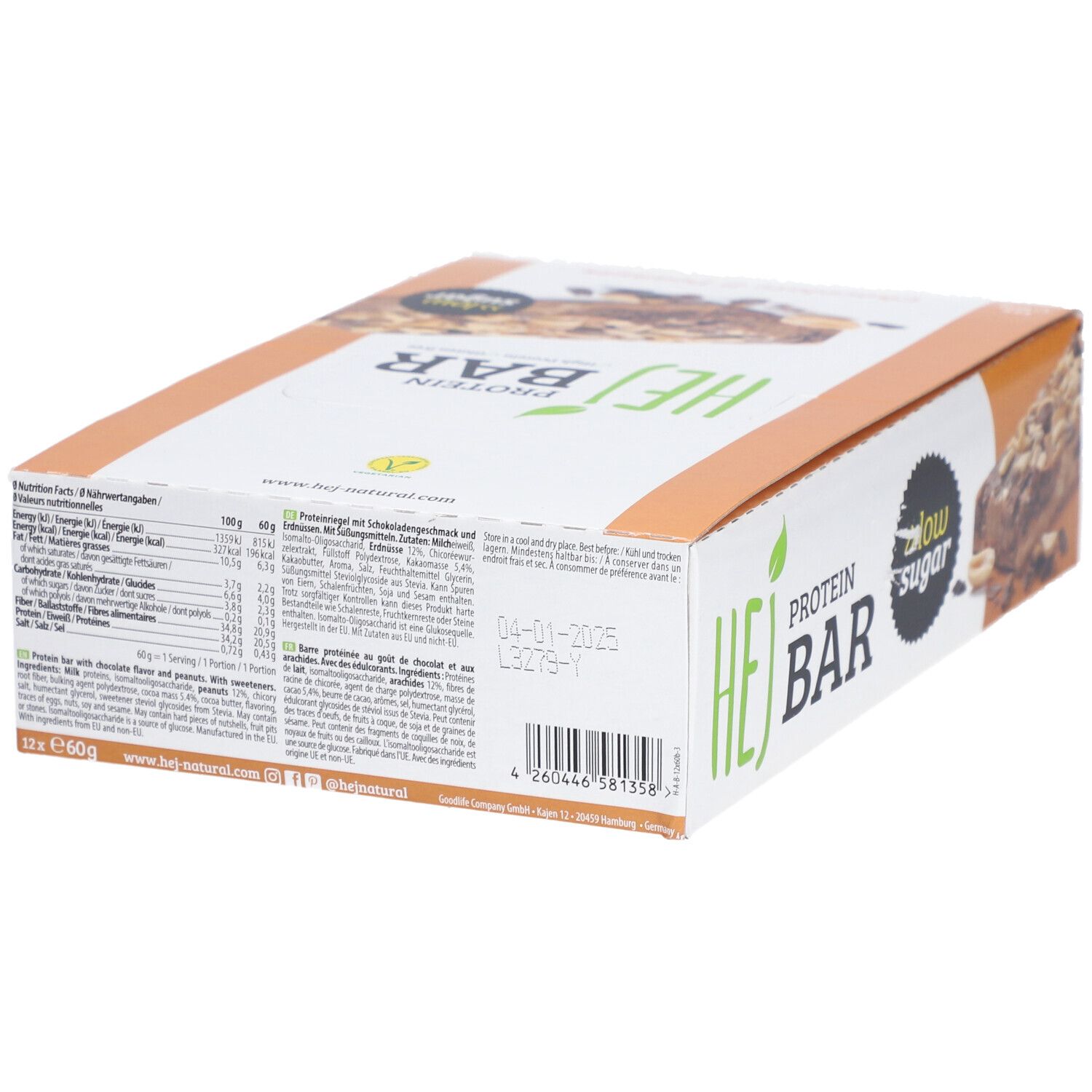 Hejbar Chocolate & Peanuts