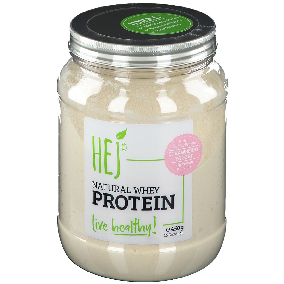 HEJ Whey Shake Strawberry Joghurt
