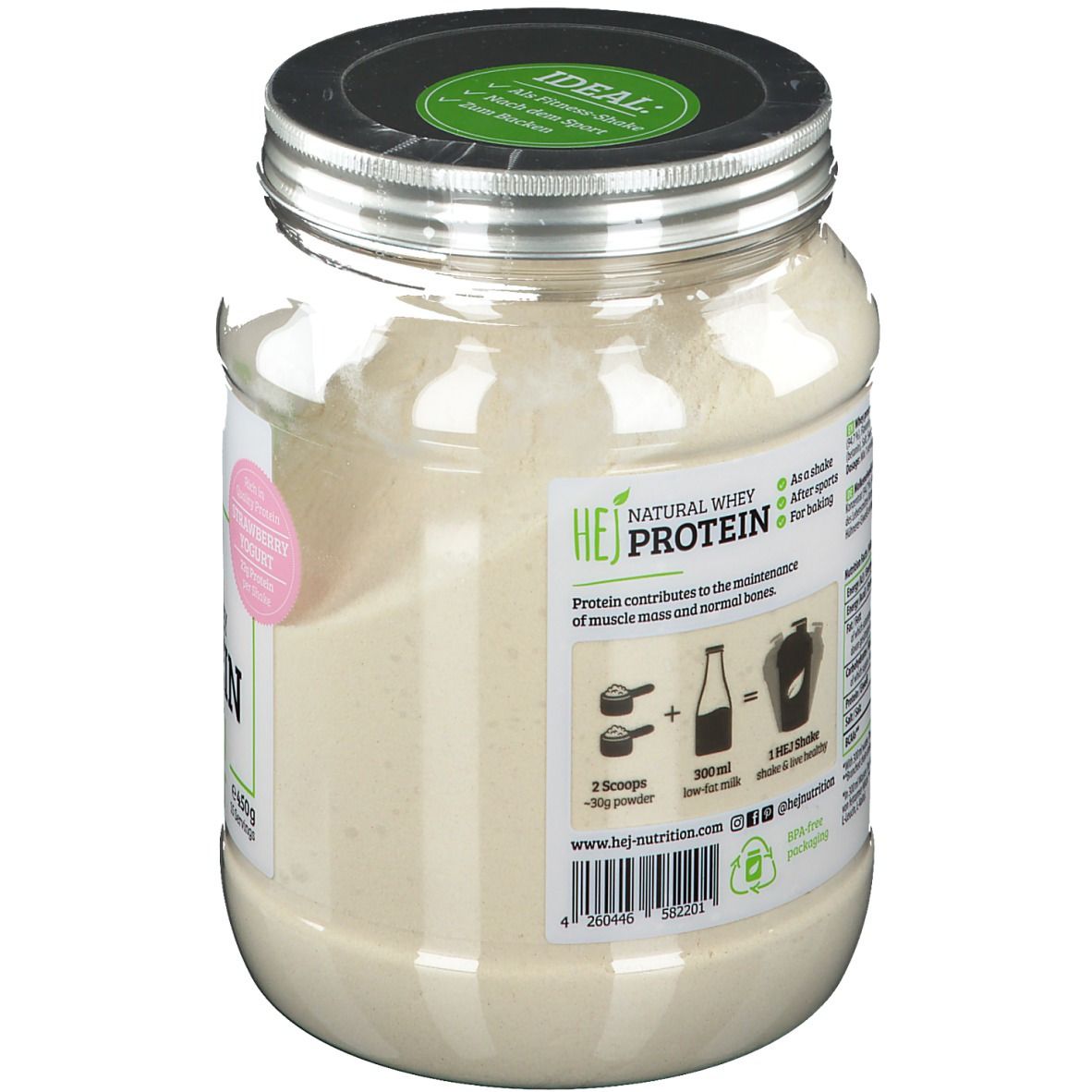 HEJ Whey Shake Strawberry Joghurt