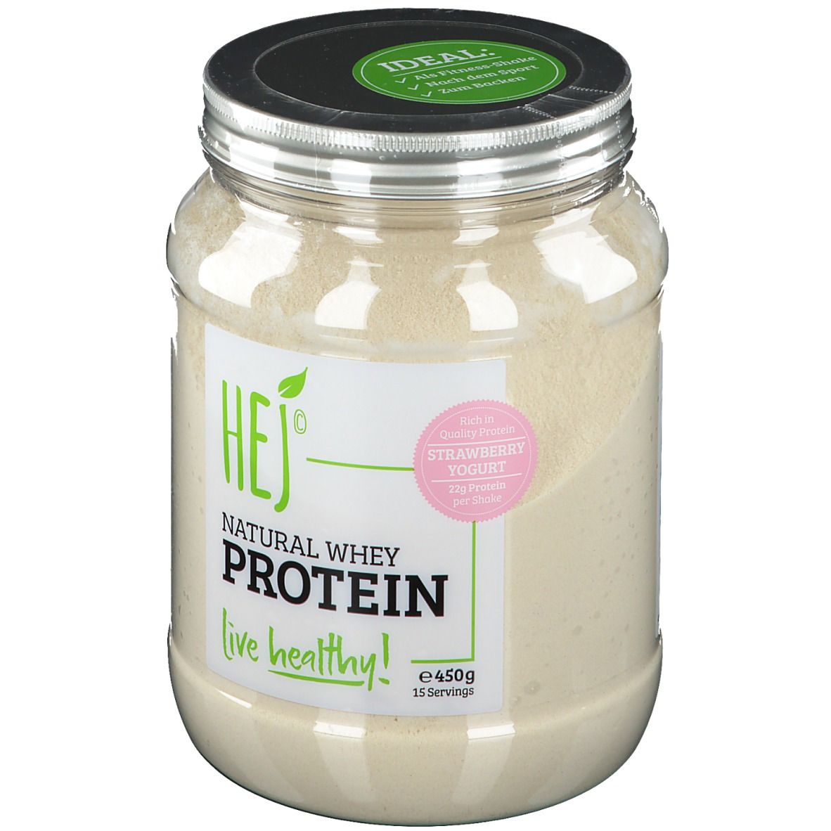 HEJ Whey Shake Strawberry Joghurt