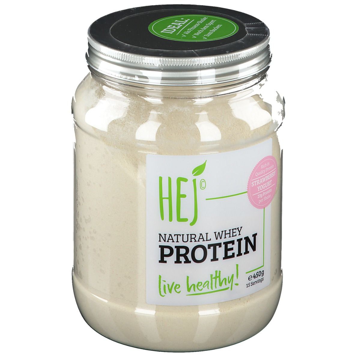 HEJ Whey Shake Strawberry Joghurt