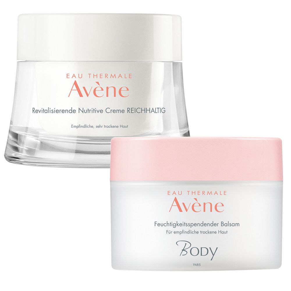 Avène Les Essentiels Revitalisierende Nutritive Creme Reichhaltig + Body Balsam