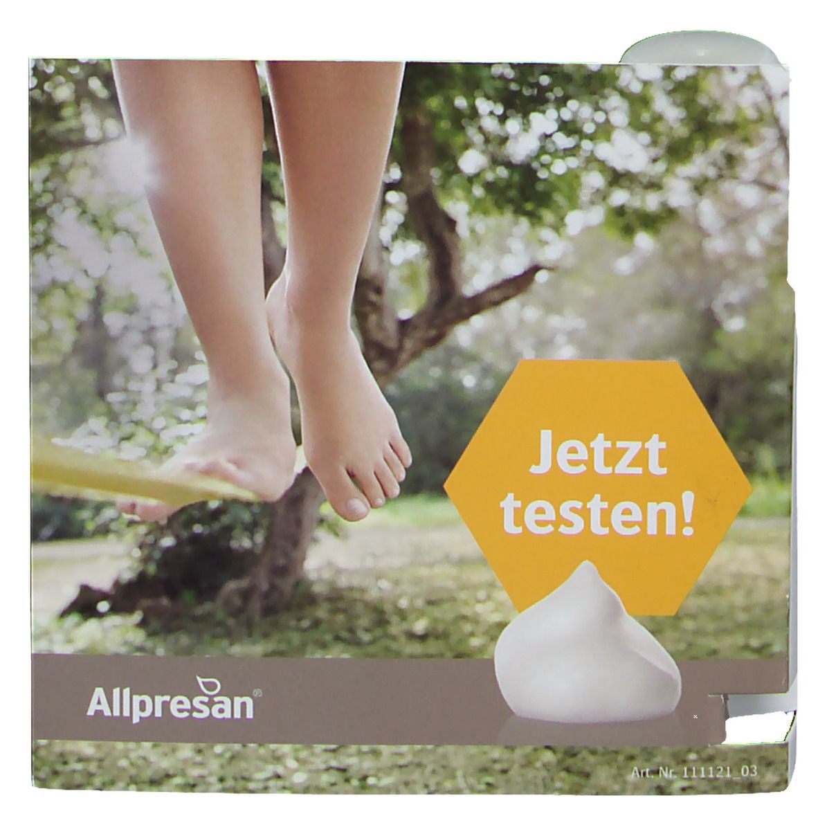 B. Probe Allpresan Fuß Spezial 15ml