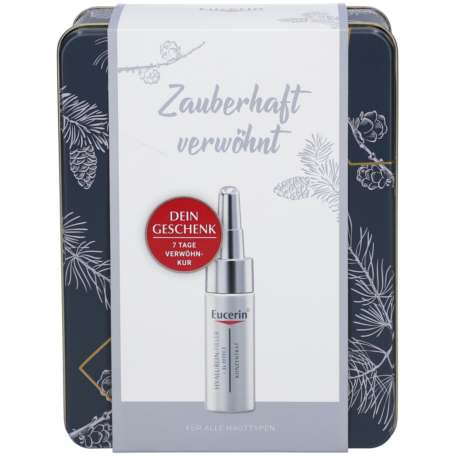 B. Eucerin 7-Tage Serum-Kur gratis & Geschenkbox