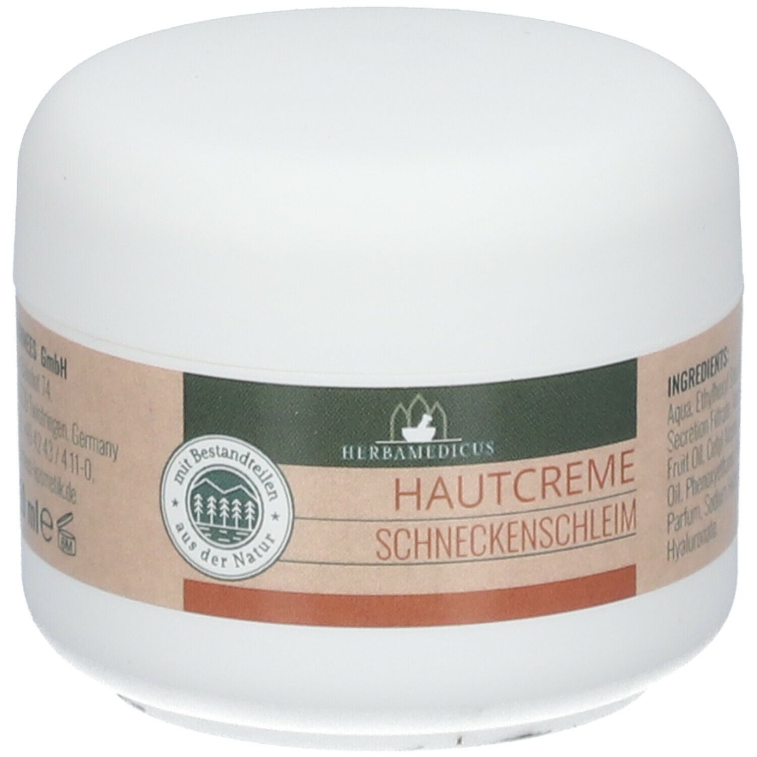 HERBAMEDICUS Hautcreme Schneckenschleim